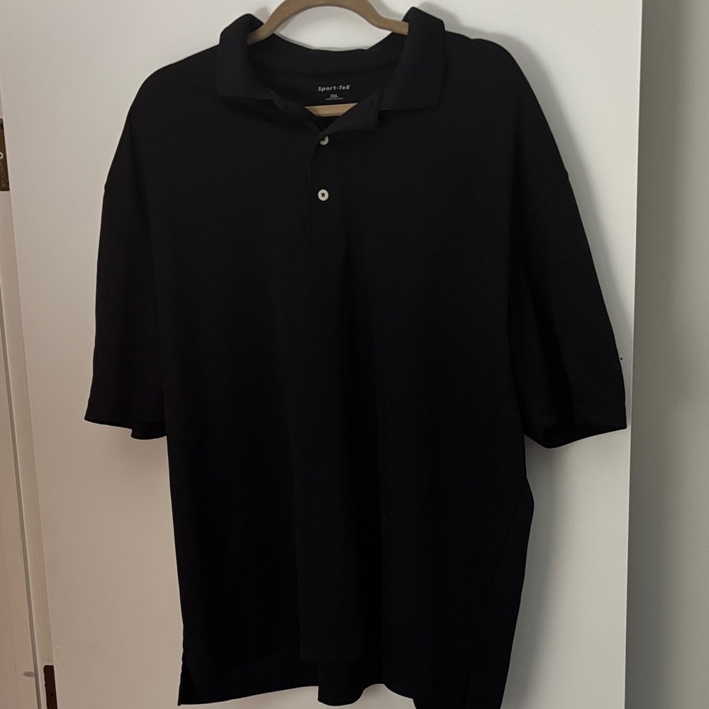 Sport-Tek Classic Black Polo Shirt